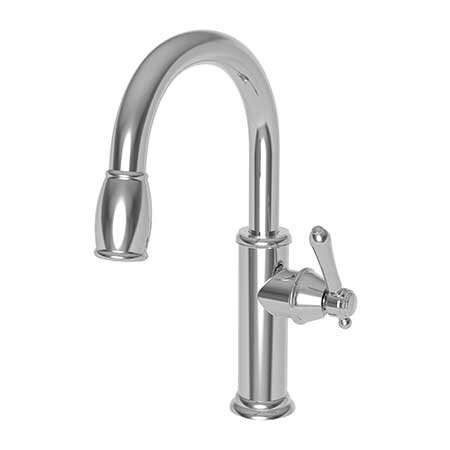 Newport Brass Prep/Bar Pull Down Faucet in Weathered Brass 1030-5223/03W